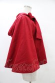 画像3: Jane Marple / シャペロンルージュのフードケープジャケット  レッド H-25-09-21-1016-JM-JA-KB-ZH (3)