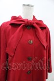 画像4: Jane Marple / シャペロンルージュのフードケープジャケット  レッド H-25-09-21-1016-JM-JA-KB-ZH (4)