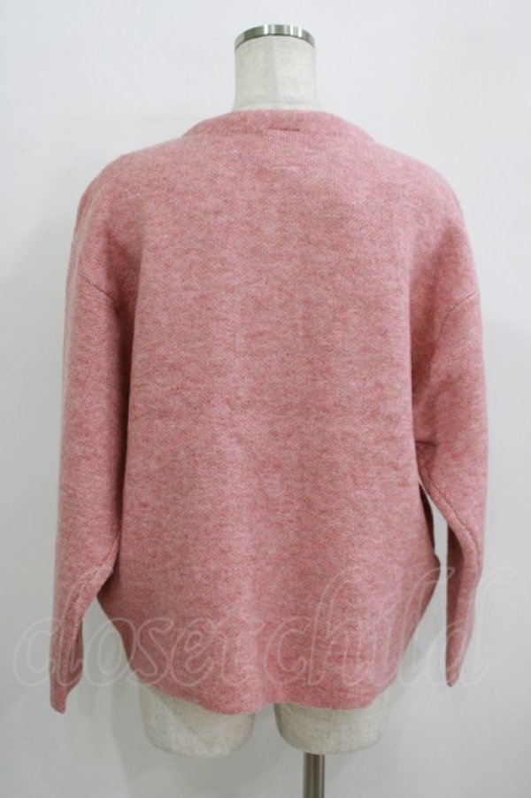 画像3: F&A / コクーンニットカーディガン Free CORAL PINK H-25-09-21-064-LO-TO-NS-ZH (3)