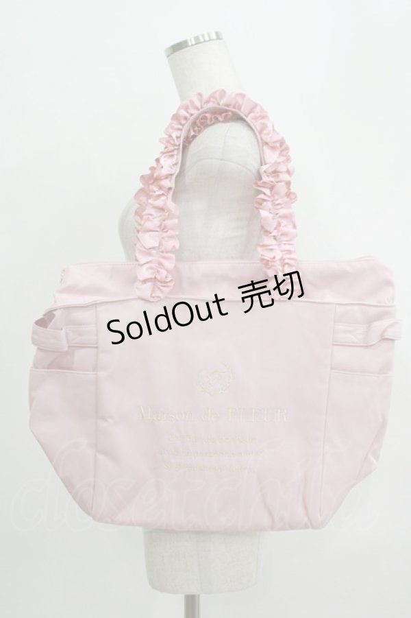 画像1: Maison de FLEUR / ゴルフ用ロッカーバッグ  ピンク H-25-09-21-066-LO-BG-NS-ZH (1)