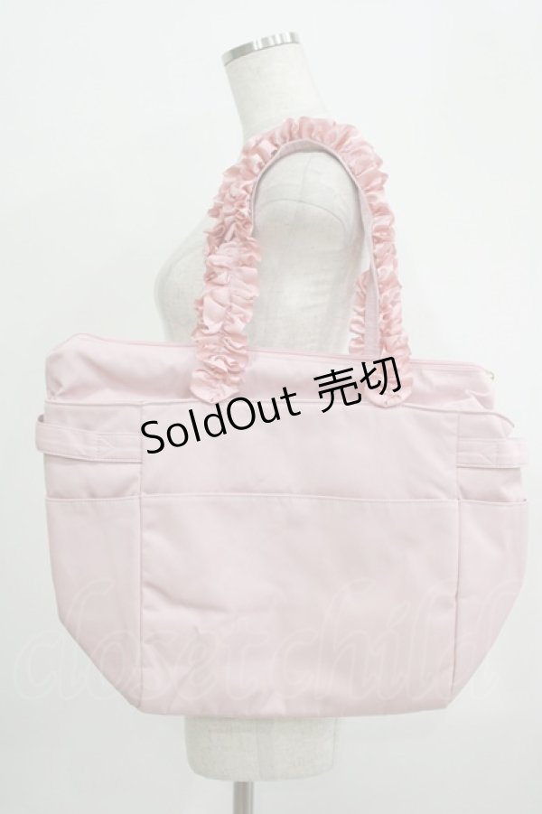 画像2: Maison de FLEUR / ゴルフ用ロッカーバッグ  ピンク H-25-09-21-066-LO-BG-NS-ZH (2)