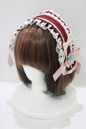 画像: Hoshibako Works / 東方Project ×HoshibakoWorks アリス・マーガトロイド ヘッドドレス  ボルドー H-25-09-21-073-LO-AC-NS-ZH