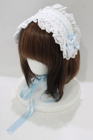 画像: BABY,THE STARS SHINE BRIGHT / シェリルレーシィヘッドドレス  サックス H-25-09-21-076-BA-AC-NS-ZH