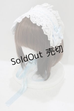 画像: BABY,THE STARS SHINE BRIGHT / シェリルレーシィヘッドドレス  サックス H-25-09-21-076-BA-AC-NS-ZH