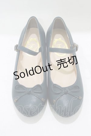 画像: F&A / リボンストラップパンプス S/22.5〜23cm D/GREEN H-25-09-21-079-LO-SH-NS-ZH