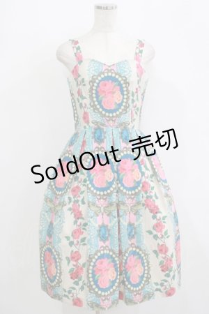 画像: Juliette et Justine / Le camee de la roseジャンパースカート 1 ローズ・ドラジェ【ピンクベージュ】 H-25-09-21-011-CL-OP-NS-ZH