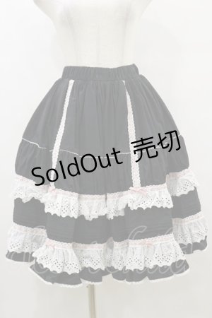画像: 銀杏指針（海外ロリータブランド） / 人形回想録スカート S ブラック H-25-09-22-048-LO-SK-NS-ZH