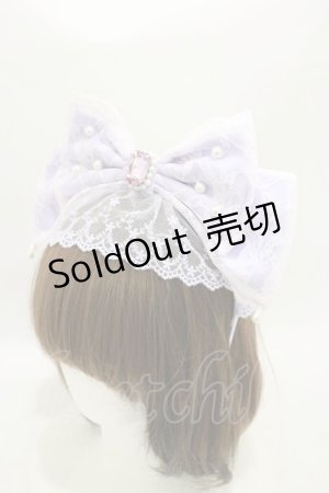 画像: Angelic Pretty / Sweet Actressカチューシャ  ラベンダー H-25-09-22-007-AP-AC-NS-ZH