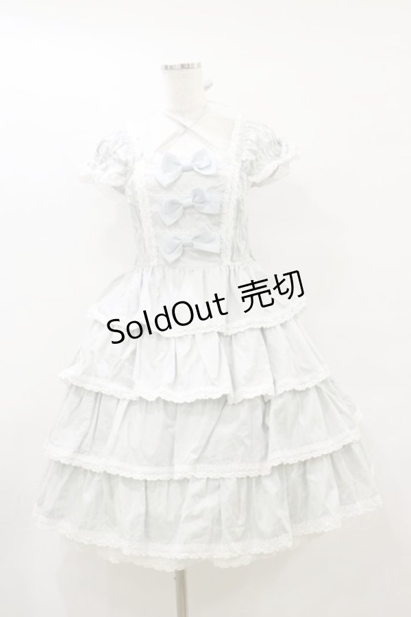 画像1: BABY,THE STARS SHINE BRIGHT / リボンミルキーシュガージャンパースカート Free ペールミント H-25-09-22-061-BA-OP-NS-ZH (1)