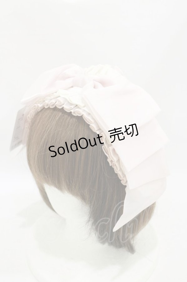 画像1: Hoshibako Works / リトルゴースト ヘアバンド  ピンク H-25-09-22-011-LO-AC-NS-ZH (1)