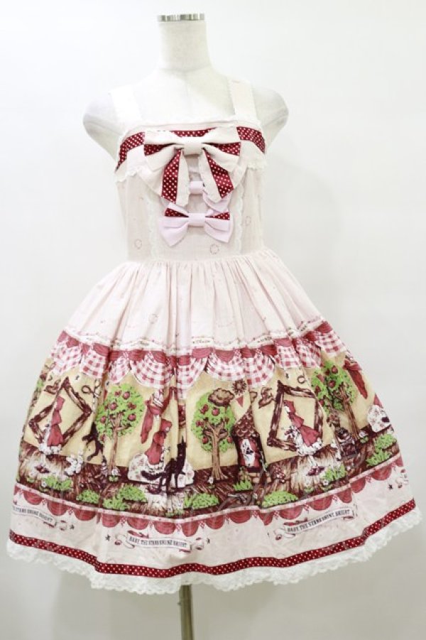 Polka Dotsジャンパースカート ピンク ドット Polka Dot JSK by Angelic Pretty