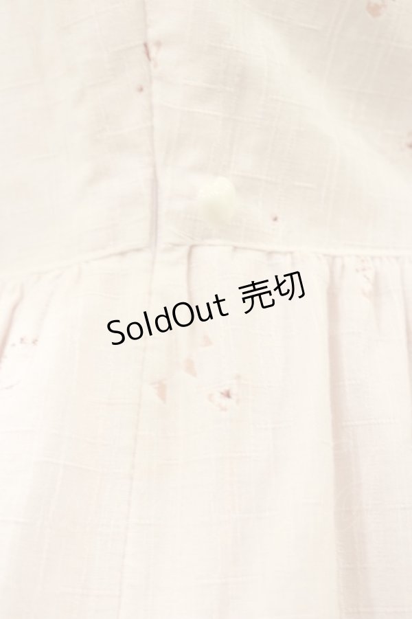 画像4: BABY,THE STARS SHINE BRIGHT / My little red riding hood柄ドットリボンジャンパースカート Free ピンク H-25-09-22-066-BA-OP-NS-ZH (4)