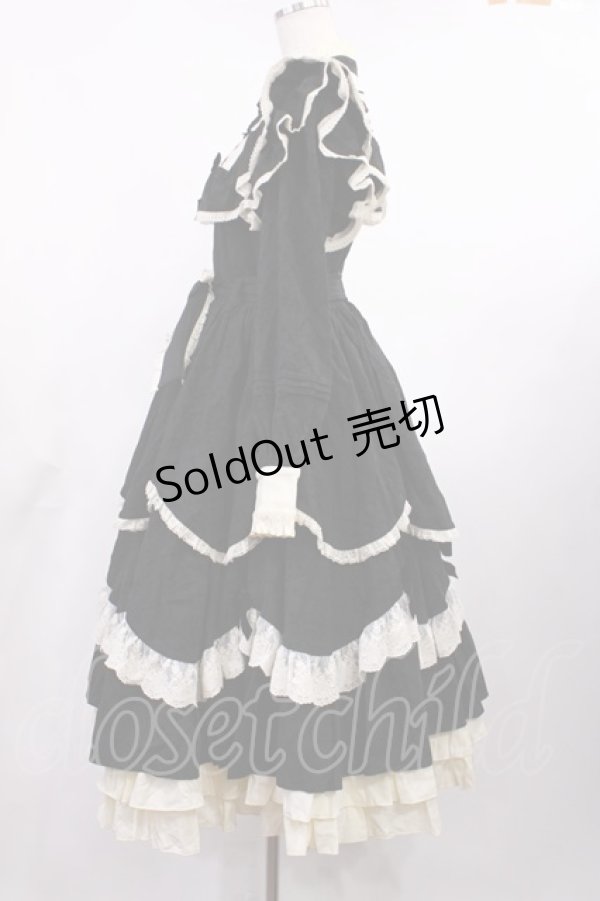 画像2: Hoshibako Works / 西洋人形魔法ワンピース L ブラック H-25-09-22-1006-LO-OP-NS-ZH (2)