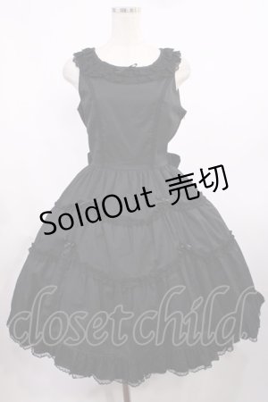 画像: Innocent World / レイチェルジャンパースカート Free ブラック H-25-09-22-1011-IW-OP-NS-ZH