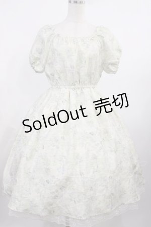 画像: axes femme POETIQUE / ピクトリアルプリントワンピース M イエロー H-25-09-22-1014-AX-OP-YZ-ZH