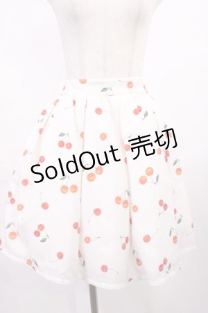 画像: mille fille closet by LODISPOTTO / Sweet Cherryスカート M オフ H-25-09-22-1018-LO-SK-YZ-ZH