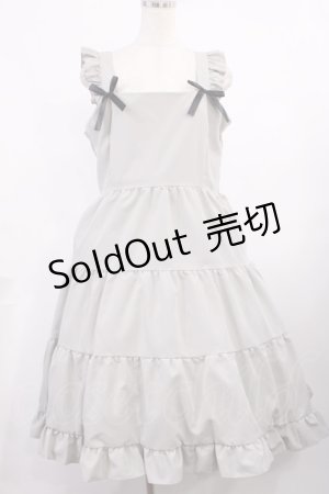 画像: FLC / 星名桜子/ジャンパースカート 4L グレー H-25-09-22-1004-LO-OP-NS-ZH