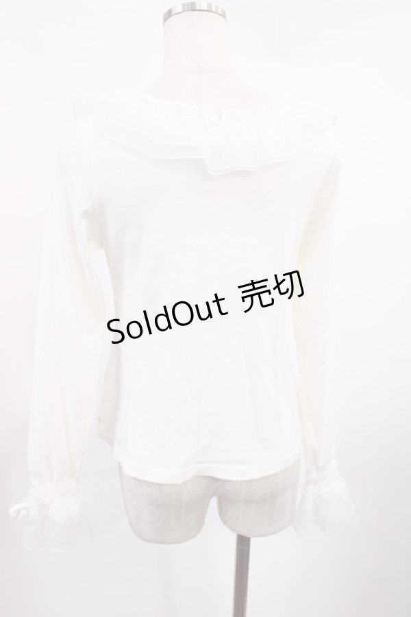 画像2: Angelic Pretty / Sweetリボンカットソー Free シロ H-25-09-22-1028-AP-TO-NS-ZH (2)