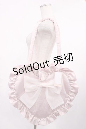 画像: Honey Cinnamon / ビッグリボンハートトートバッグ  ピンク H-25-09-22-1030-LO-BG-NS-ZH