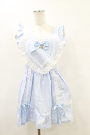 画像: BABY,THE STARS SHINE BRIGHT / ハートエプロン Free サックス H-25-09-22-022-BA-OP-NS-ZH