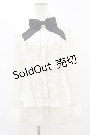 画像: Angelic Pretty / Elegantジャボブラウス Free 生成り H-25-09-22-029-AP-BL-NS-ZH