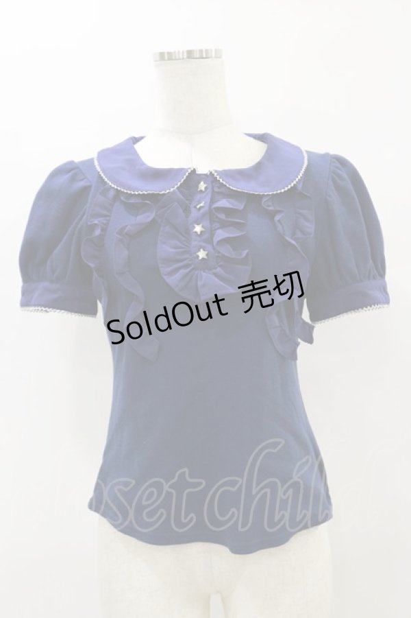 画像1: Angelic Pretty / Dreamy Planetariumカットソー Free ネイビー H-25-09-22-044-AP-TO-NS-ZH (1)