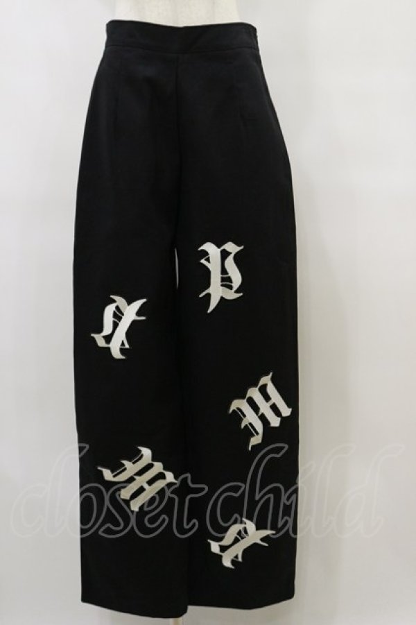 画像1: MORPH8NE / RUNESパンツ M ブラック H-25-09-23-054-PU-PA-KB-ZH (1)