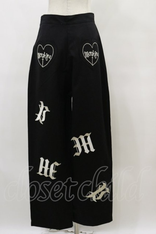 画像2: MORPH8NE / RUNESパンツ M ブラック H-25-09-23-054-PU-PA-KB-ZH (2)