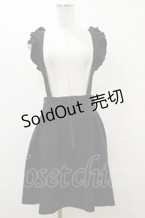 画像: KILL STAR / YUNA SUSPENDER SKIRT S ブラック H-25-09-23-064-SL-SK-KB-ZH