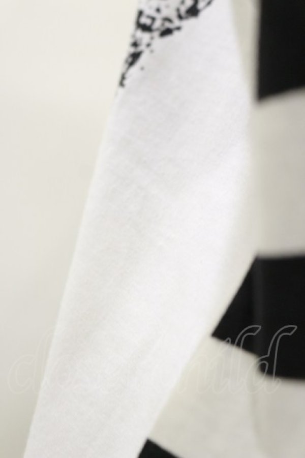 画像3: HELL CAT PUNKS / ラグランワンピース F 黒×白 H-25-09-23-067-PU-OP-KB-ZH (3)