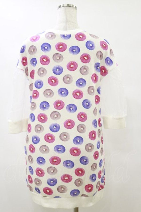 画像2: 【SALE】Candy Stripper / DREAMIN' DONUTS ONE-PIECE 2(M) OFF WHITE H-25-09-23-069-PU-OP-KB-ZT456 (2)