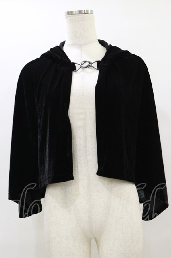 画像1: KILL STAR / CAYLLEY CLOAKケープ M ブラック H-25-09-23-002-SL-TO-KB-ZH (1)