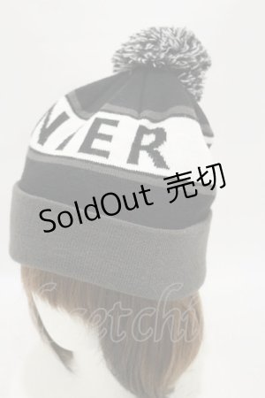 画像: NieR Clothing / ニットキャップ  黒 H-25-09-23-017-PU-AC-KB-ZH