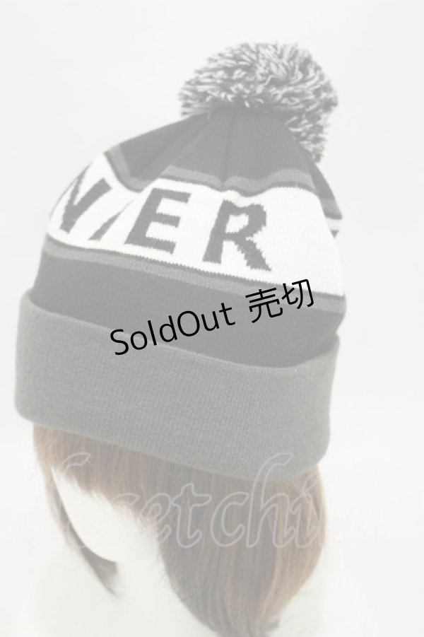 画像1: NieR Clothing / ニットキャップ  黒 H-25-09-23-017-PU-AC-KB-ZH (1)