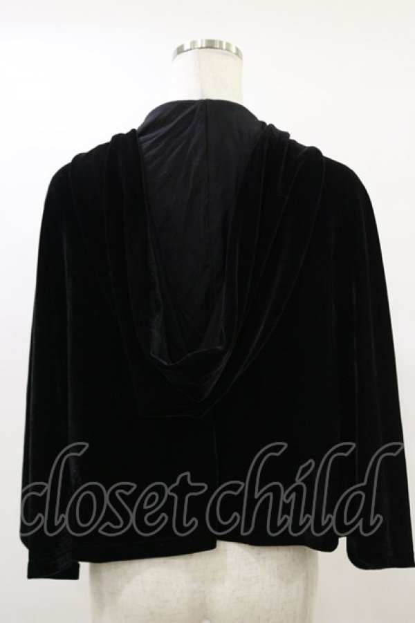 画像2: KILL STAR / CAYLLEY CLOAKケープ M ブラック H-25-09-23-002-SL-TO-KB-ZH (2)