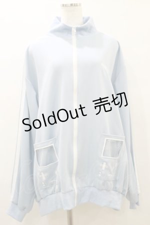 画像: ACDC RAG / GAME OVERジャージジャケット  パステルブルー H-25-09-23-038-PU-TO-KB-ZH