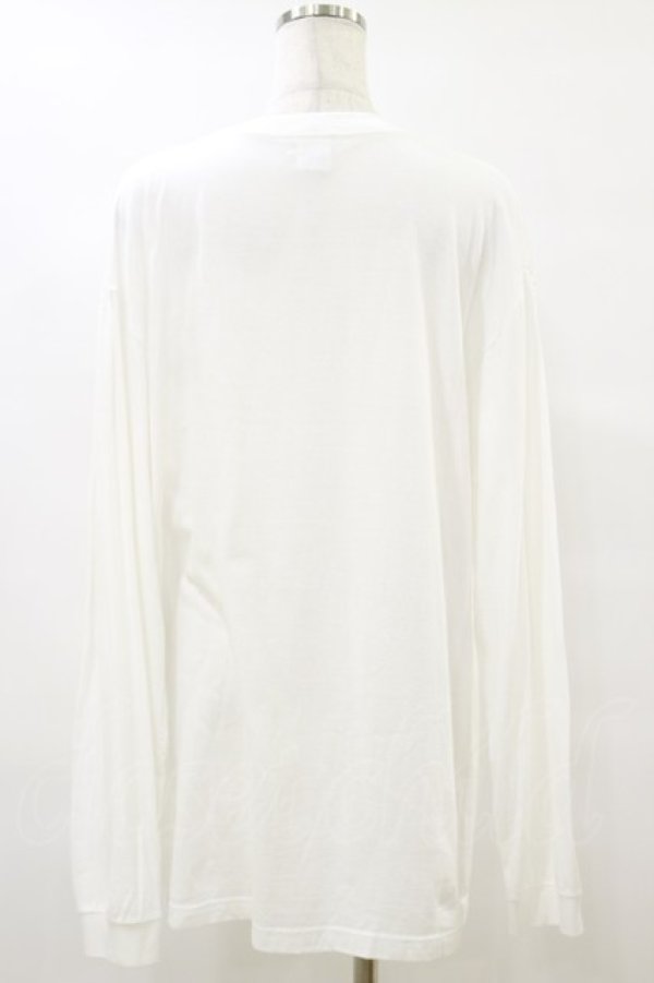 画像2: NieR Clothing / プリントLONG CUTSEW XL 白 H-25-09-23-040-PU-TO-KB-ZH (2)