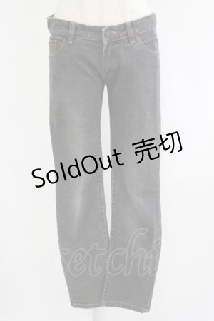 画像: ALGONQUINS / デニムパンツ  グレー H-25-09-24-032-AL-PA-KB-ZH