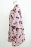 画像3: SEX POT ReVeNGe / Skull Pomegranate Full Summer Big Shirt  ピンク H-25-09-24-048-SP-BL-KB-ZT493 (3)