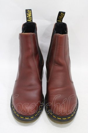 画像: Dr.Martens （Getta Grip） / チェルシーブーツ UK6(約25cm) ダークレッド H-25-09-24-1001-PU-SH-KB-ZH