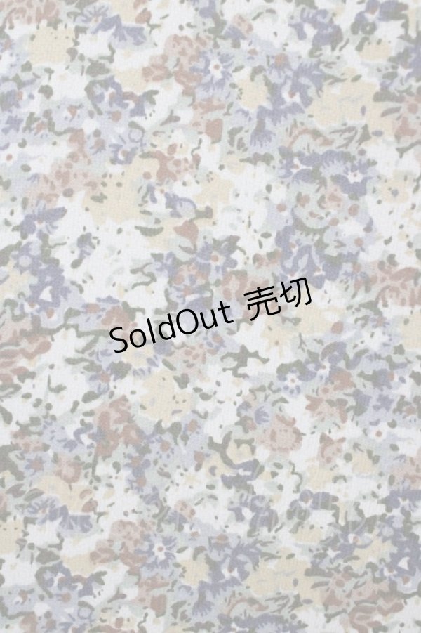 画像3: merry jenny / flowerカンフーシャツ  ブルー H-25-09-24-1048-LO-BL-KB-ZH (3)