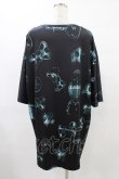 画像2: NieR Clothing / プリント半袖CUTSEW F 黒 H-25-09-24-1058-PU-TO-KB-ZH (2)