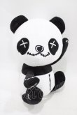 画像1: NieR Clothing / 田中さんパンダぬいぐるみ  黒×白 H-25-09-24-1008-PU-ZA-KB-ZH (1)