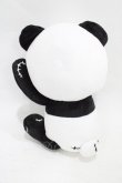 画像2: NieR Clothing / 田中さんパンダぬいぐるみ  黒×白 H-25-09-24-1008-PU-ZA-KB-ZH (2)