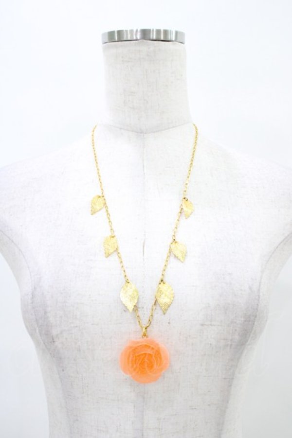 画像2: Q-pot. / チェリーローズ パート ドゥ フリュイ ネックレス   H-25-09-24-1014-QP-AC-KB-ZH (2)