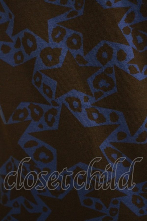 画像4: WORLD WIDE LOVE！(Rydia) / 総柄タンク  青×黒 H-25-09-24-069-PU-TO-KB-ZT491 (4)