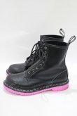 画像2: Dr.Martens （Getta Grip） / JUNGLE ZIP BOOTS UK6(約25cm) ブラック×ピンクソール H-25-09-24-083-PU-SH-KB-ZH (2)
