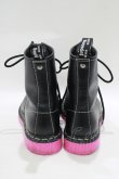 画像3: Dr.Martens （Getta Grip） / JUNGLE ZIP BOOTS UK6(約25cm) ブラック×ピンクソール H-25-09-24-083-PU-SH-KB-ZH (3)