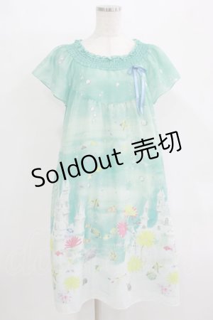 画像: Emily Temple cute / マーメイドワンピース  ミント H-25-09-24-009-ET-OP-KB-ZH