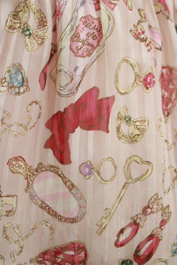 画像4: Jane Marple / 宝石ギャザースカート  ピンク H-25-09-24-011-JM-SK-KB-ZH (4)